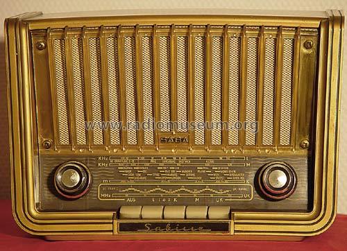 Sabine 55070 - 3000a; SABA; Villingen (ID = 10856) Radio