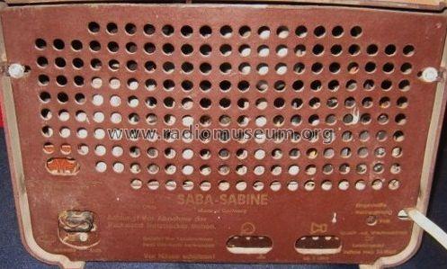 Sabine M; SABA; Villingen (ID = 1380608) Radio