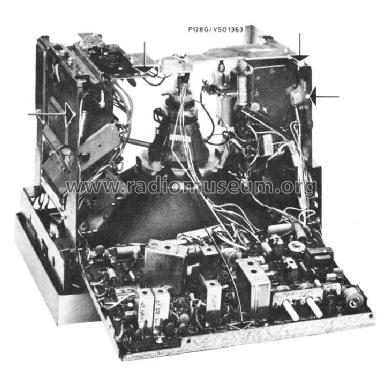 Schauinsland P128G; SABA; Villingen (ID = 463154) Television