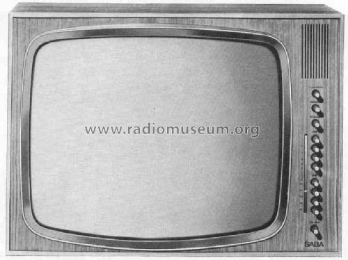 Schauinsland T187 Automatic; SABA; Villingen (ID = 535231) Televisión