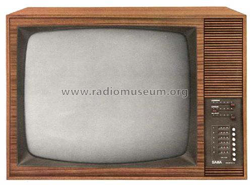 Schauinsland T193D electronic; SABA; Villingen (ID = 2050797) Television