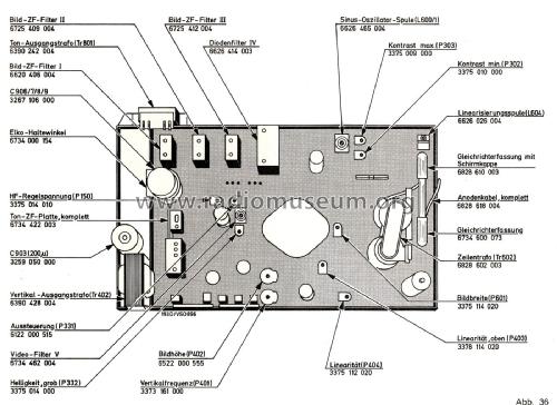 Schauinsland T196D electronic; SABA; Villingen (ID = 2048501) Television