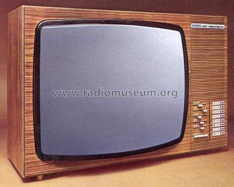 Schauinsland T6716 color telecomputer; SABA; Villingen (ID = 2053566) Television