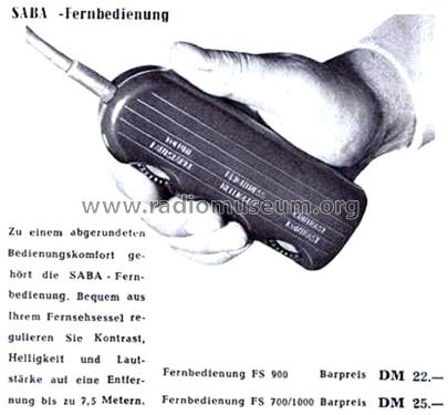 Schauinsland T904; SABA; Villingen (ID = 2914530) Television