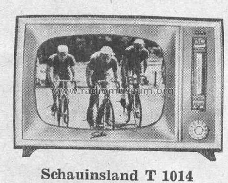 Schauinsland T-1014; SABA; Villingen (ID = 376512) Televisore