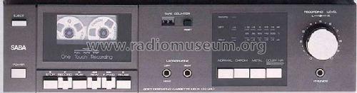 Soft Operating Cassette Deck CD 280; SABA; Villingen (ID = 2047846) R-Player