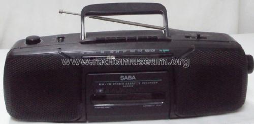 MW/ FM Stereo Cassette Recorder RCR 562; SABA; Villingen (ID = 1650790) Radio