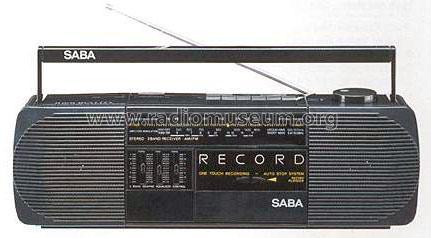 Stereo Radio Cassette Recorder RCR 580; SABA; Villingen (ID = 2043312) Radio