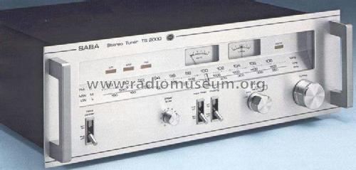 Stereo Tuner TS 2000; SABA; Villingen (ID = 445125) Radio