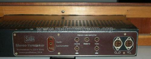 Stereo-Verstärker STV100; SABA; Villingen (ID = 388350) Ampl/Mixer