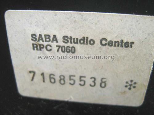 Studio Center RPC 7060; SABA; Villingen (ID = 2121085) Radio