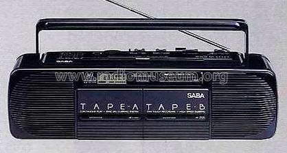 Synthesizer Radio Cassette Recorder RCR 588; SABA; Villingen (ID = 2042925) Radio