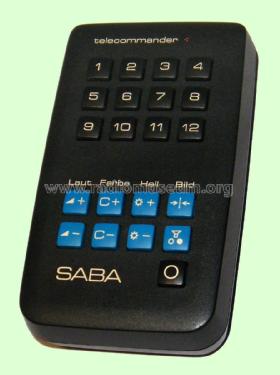 New SABA 6520E Telecommander Original Authentic Remote Control unit