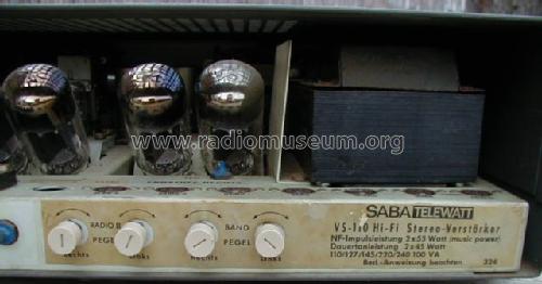 Telewatt VS110; SABA; Villingen (ID = 339242) Ampl/Mixer