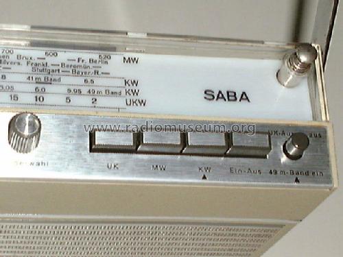 Transcontinent automatic ; SABA; Villingen (ID = 81062) Radio