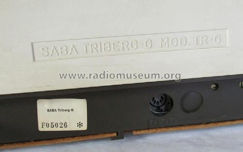 Triberg G Mod. Tr-G; SABA; Villingen (ID = 2229740) Radio