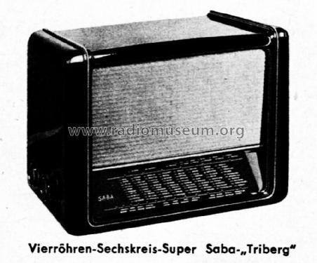 Triberg GW; SABA; Villingen (ID = 2650281) Radio