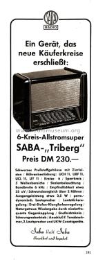 Triberg GW; SABA; Villingen (ID = 2650284) Radio