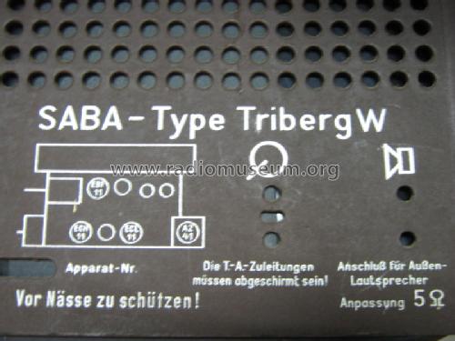 Triberg W; SABA; Villingen (ID = 1139225) Radio