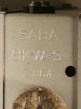 UKW-Einsatz UKW-S; SABA; Villingen (ID = 2321674) Converter
