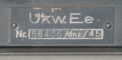 UKW-Empfänger e 'Emil' Ukw.E.e; SABA; Villingen (ID = 2513531) Mil Re