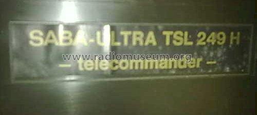 Ultra Telecommander TSL 249; SABA; Villingen (ID = 1266031) Televisión
