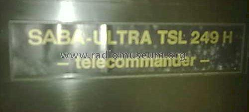 Ultra Telecommander TSL 249; SABA; Villingen (ID = 1266031) Television