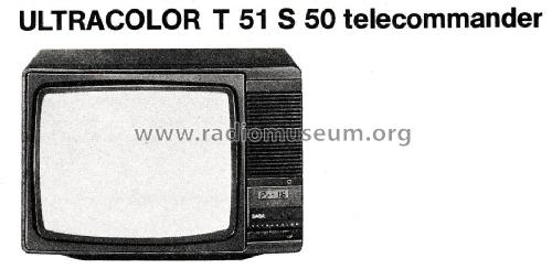 Ultracolor F153 T51 Ch= S50; SABA; Villingen (ID = 2054097) Televisore