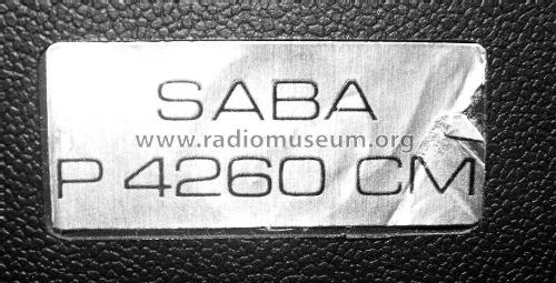 Ultracolor Telecommander CM P 4260 CM; SABA; Villingen (ID = 1932897) Televisión