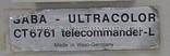 Ultracolor Telecommander-L CT6761; SABA; Villingen (ID = 1720965) Fernseh-E