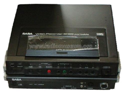 Ultracolor Video-Recorder PVR 6069 portable + Videotuner VTU 6060 electronic; SABA; Villingen (ID = 1838985) R-Player