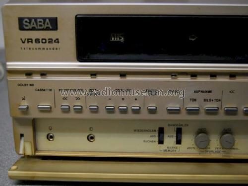 UltraColor Video-Recorder VR 6024 telecommander; SABA; Villingen (ID = 1114317) R-Player