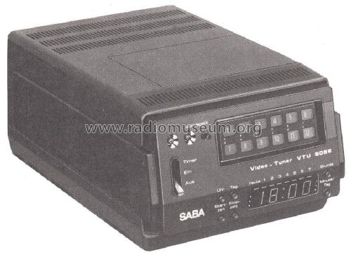 Ultracolor Video-Tuner VTU 6058 electronic; SABA; Villingen (ID = 2050595) Television