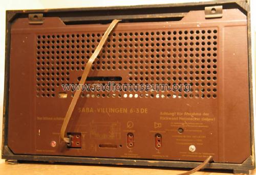 Villingen 6-3DE; SABA; Villingen (ID = 419453) Radio