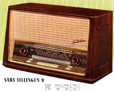 Villingen 9; SABA; Villingen (ID = 322129) Radio