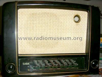 Villingen GW-P; SABA; Villingen (ID = 35465) Radio