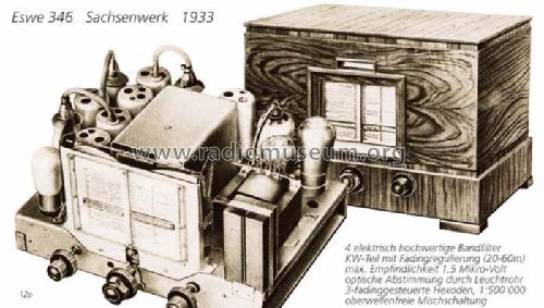 Eswe 346 ; Sachsenwerk bis 1945 (ID = 761) Radio