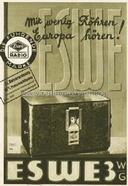 Eswe 3G; Sachsenwerk bis 1945 (ID = 757) Radio