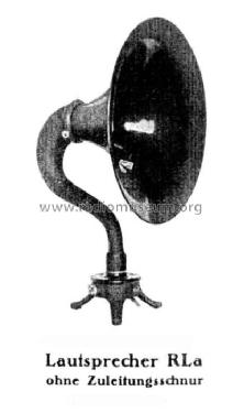 Lautsprecher RLa; Sachsenwerk bis 1945 (ID = 324651) Speaker-P