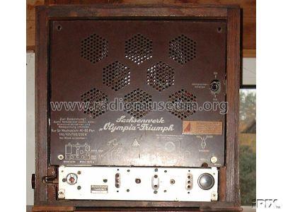 Olympia Zwei 2; Sachsenwerk bis 1945 (ID = 5461) Radio