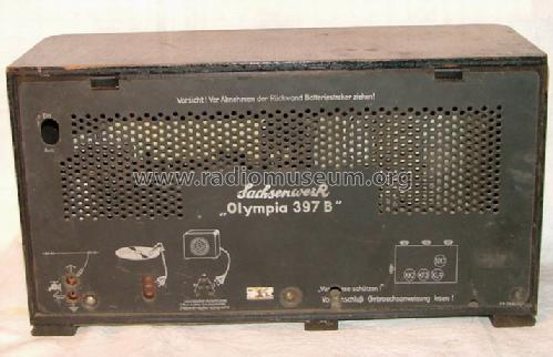Olympia 397B; Sachsenwerk bis 1945 (ID = 91973) Radio