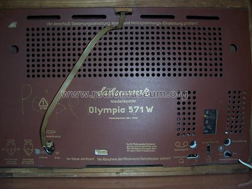 Olympia 571W; Sachsenwerk (ID = 1196468) Radio