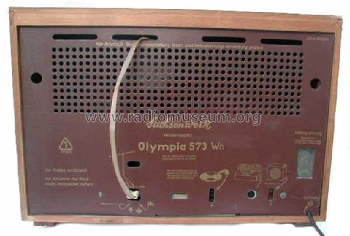 Olympia 573Wn; Sachsenwerk (ID = 150916) Radio