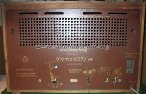 Olympia 573Wn; Sachsenwerk (ID = 759191) Radio