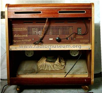 Radiowagen Olympia R573W/P; Sachsenwerk (ID = 58147) Radio