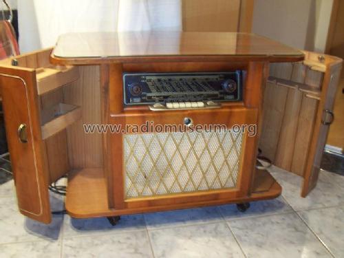 Olympia Radio-Barwagen 'Siesta' 551WU; Sachsenwerk (ID = 156217) Radio