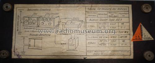 D-Zug ; Sachsenwerk bis 1945 (ID = 2485023) Radio