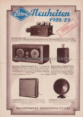 ESWE L3; Sachsenwerk bis 1945 (ID = 2969864) Speaker-P