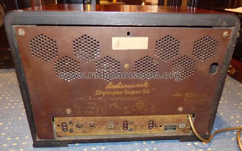 Olympia-Super 54; Sachsenwerk bis 1945 (ID = 2917930) Radio