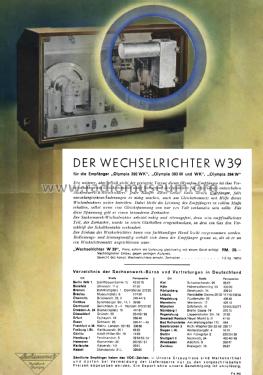 Wechselrichter W39; Sachsenwerk bis 1945 (ID = 2029538) Power-S